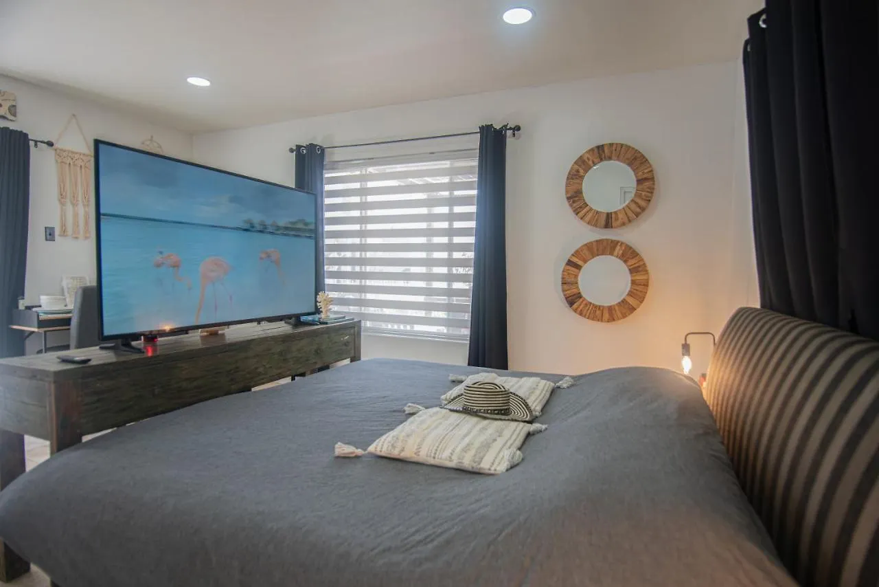 Pensión Lama Y Solo Unique Private Room Walking Distance To The Beach Palm Beach Aruba